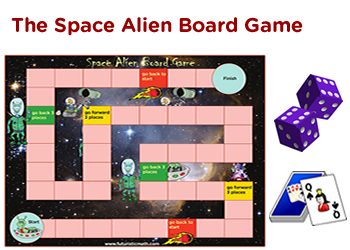 Space alien board game